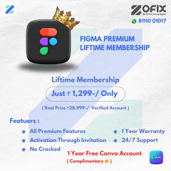 Figma Premium – Lifetime Membership